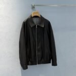 Miumiu Plongé Nappa Leather Jacket Black Mpv947 17Nh F0002 S Ooo - Image 2