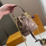 Louis Vuitton Nano Noé Bag Monogram Beige 16Cm M46291 - Image 2