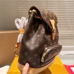 Louis Vuitton Montsouris Daybag Backpack Monogram Leather Brown 26Cm M51136 - Image 8