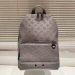 Louis Vuitton Monogram Shadow Racer Backpack Grey 38Cm - Image 2