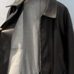 Miumiu Plongé Nappa Leather Jacket Black Mpv947 17Nh F0002 S Ooo - Image 5