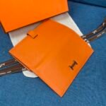 Hermes Bearn Wallet Orange 17Cm H039785Ck93 - Image 7