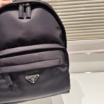 Prada Re Nylon Backpack Black 42Cm - Image 8