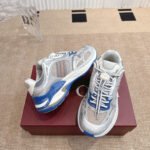 Gucci Men 20 Trainer Grey And Blue 814040 Fad5T 8753 - Image 4