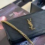 Saint Laurent Gaby Phone Case Bag Black 19Cm - Image 4