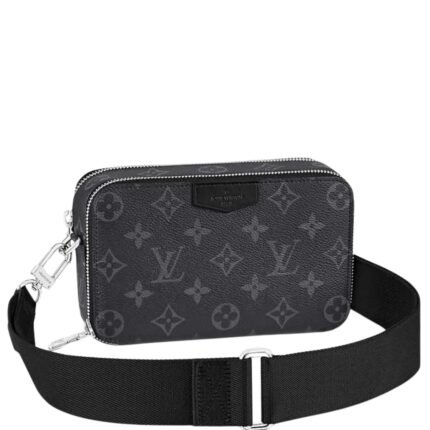 Louis Vuitton Lv Alpha Wearable Black 18Cm