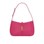 Saint Laurent Le 5 À 7 Hobo Bag In Smooth Leather Pink 25Cm 6572282R20W5623
