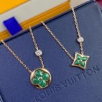 Louis Vuitton Color Blossom Bb Sun Pendant Necklace Green Q93619 - Image 2