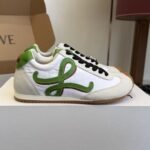 Loewe Ballet Runner 2.0 in nylon Grass Green And Dark Orang MBR2282X06 - Image 2