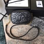 Gucci Marmont Small Matelasse Shoulder Bag 447632 Dtd1T 1000 - Image 5