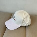 Gucci Baseball Cap Web Stripe White - Image 3