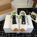 Loewe Ballet Runner 2.0 in nylon Grass Green And Dark Orang MBR2282X06 - Image 6