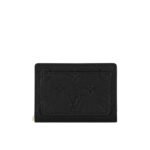 Louis Vuitton Cléa Wallet Monogram Empreinte Leather Black 11Cm M80151