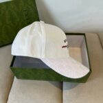 Gucci Baseball Cap Web Stripe White - Image 5