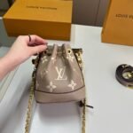 Louis Vuitton Nano Noé Bag Monogram Beige 16Cm M46291 - Image 7