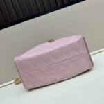 Chanel 25 Small Handbag Grained And Gold Tone Metal Light Pink 26Cm AS5293 B20304 NAGEO - Image 7