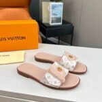Louis Vuitton Lv Frame Flat Mule Dune Beige 1Ahmsb - Image 2