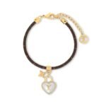 Louis Vuitton Heart Padlock Bracelet M8413Z