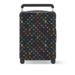 Louis Vuitton X Takashi Murakami Horizon 55 Suitcase Multicolor Black 55Cm M13787