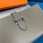 Hermes Bearn Wallet Etoupe 17Cm H084871Ck18 - Image 4