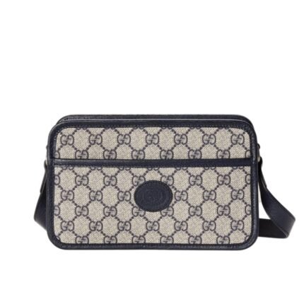 Gucci Gg Shoulder Bag Beige And Black 22Cm 658572 K9Gsn 4075