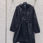 Prada Re Nylon Raincoat Black 29C285 1Wq8 F0002 S Ooo - Image 3