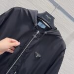 Prada Re Nylon Raincoat Black 29C285 1Wq8 F0002 S Ooo - Image 4