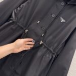 Prada Re Nylon Raincoat Black 29C285 1Wq8 F0002 S Ooo - Image 5