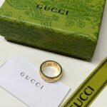 Gucci Icon Gg Thin Ring Yellow Gold ‎804335 J8500 8000 - Image 3