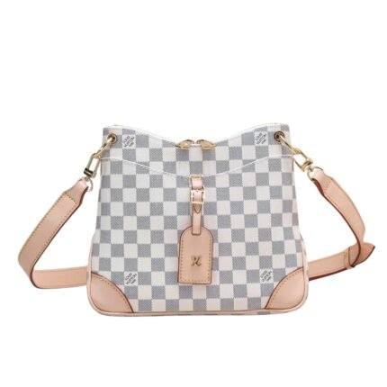 Louis Vuitton Odéon Shoulder Bag Damier Azur 26Cm