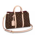 Louis Vuitton Soufflot Mm Bag Monogram Canvas Pink 36Cm M44816