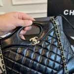 Chanel 31 Bag Black 24Cm - Image 3