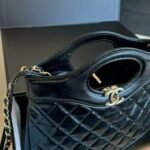 Chanel 31 Bag Black 24Cm - Image 4