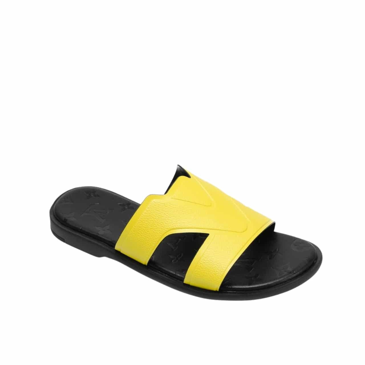 226-1-2 Louis Vuitton Oasis Mule Monogram Yellow - Image 1