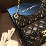Chanel Small Hobo Bag Gold Black 20cm AS3710 B09746 94305 - Image 5