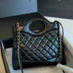 Chanel 31 Bag Black 24Cm - Image 8