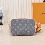 Louis Vuitton All In BB Monogram Denim Grey 18Cm - Image 5