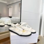 Celine Maud Sandal With Triomphe White 362225042C 01Bc - Image 2