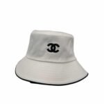 Chanel Bucket Hat Coco Mark Hat White