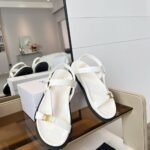 Celine Maud Sandal With Triomphe White 362225042C 01Bc - Image 4