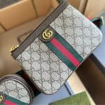 Gucci Ophidia Heart Utility Belt Beige Ebony Gg Supreme 20Cm 698805 96Iwg 8745Gg - Image 8