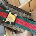 Gucci Ophidia Heart Utility Belt Beige Ebony Gg Supreme 20Cm 698805 96Iwg 8745Gg - Image 5