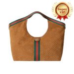 [Super Vip 1:1] Gucci Giglio Large Tote Bag Brown 60Cm 853971 Caab8 2147