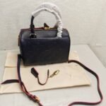 Louis Vuitton Speedy Bandoulière 25 In Monogram Empreinte Navy 25Cm M43501 - Image 2
