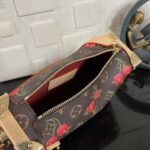 [Super Vip 1:1] Louis Vuitton X Murakami Side Trunk MM Monogram Cerise Brown 23Cm M14278 - Image 6