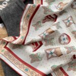 Louis Vuitton Monogram Lv Locks Square Creme 90Cm M79939 - Image 6