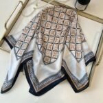 Louis Vuitton Monogram Flower Tile In Beige 70Cm - Image 2