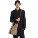 Gucci Giglio Large Tote Bag Beige And Brown GG Canvas 36Cm 865452 FAFZE 9871 - Image 9