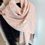 Chanel Cashmere Shearling Scarf Pink - Image 3