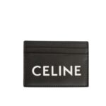 Celine Card Holder In Triomphe Canvas With Celine Print Black 10Cm - Image 2